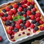 High Protein Triple Berry Bake for Energizing Mornings 7 High Protein Triple Berry Bake