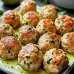 Baked Salmon Meatballs with Creamy Avocado Sauce Bliss 6 Baked Salmon Meatballs