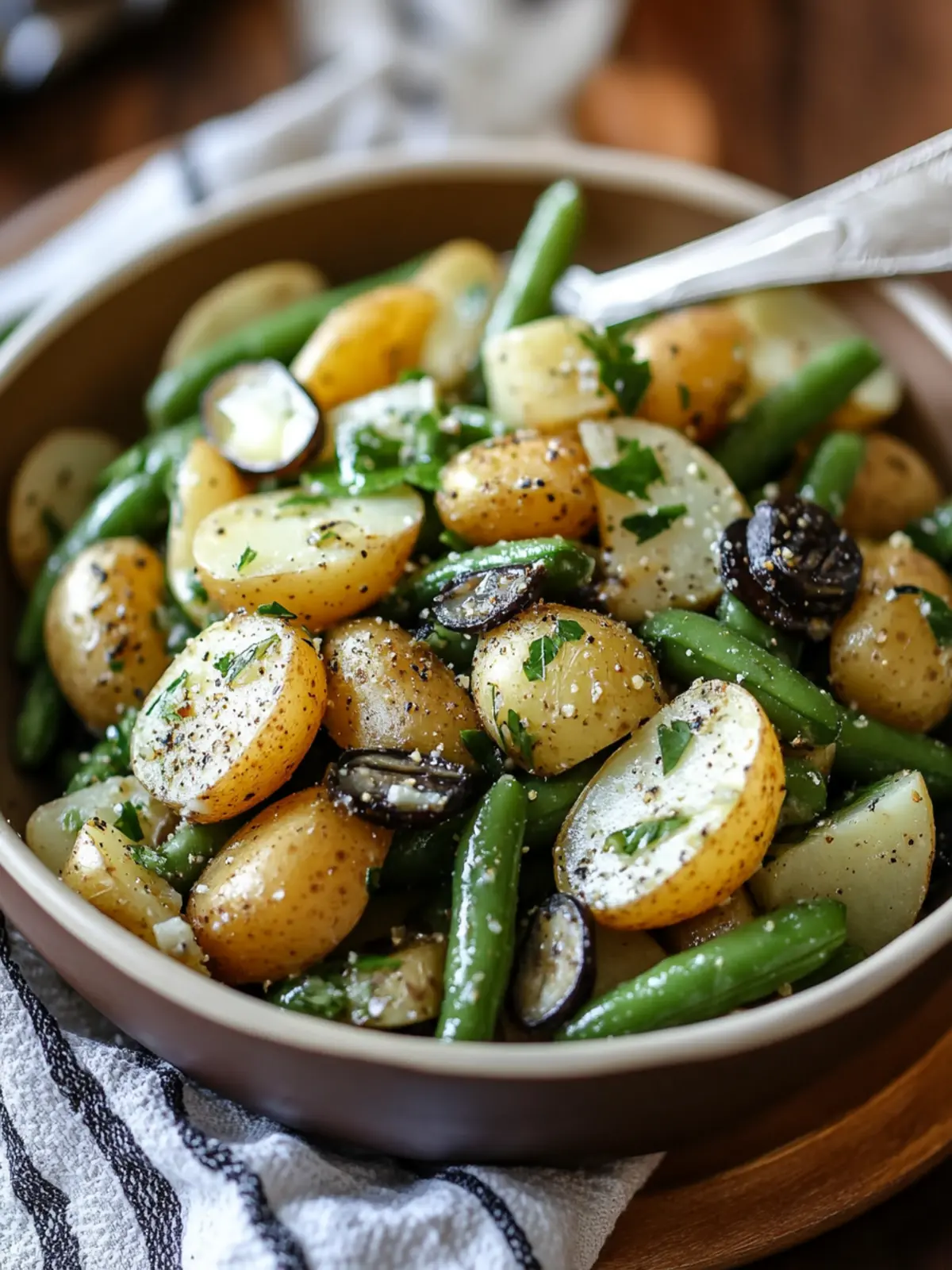 Delicious French-Style Potato and Green Bean Salad for Summer 3 French-Style Potato and Green Bean Salad