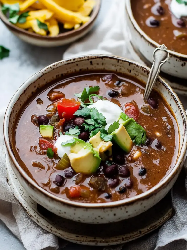 Easy Black Bean Soup