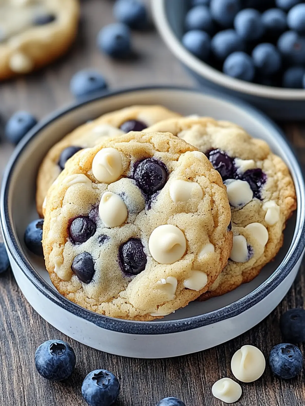 Delicious Blueberry White Chocolate Chip Cookies for Joyful Baking 2 Blueberry White Chocolate Chip Cookies
