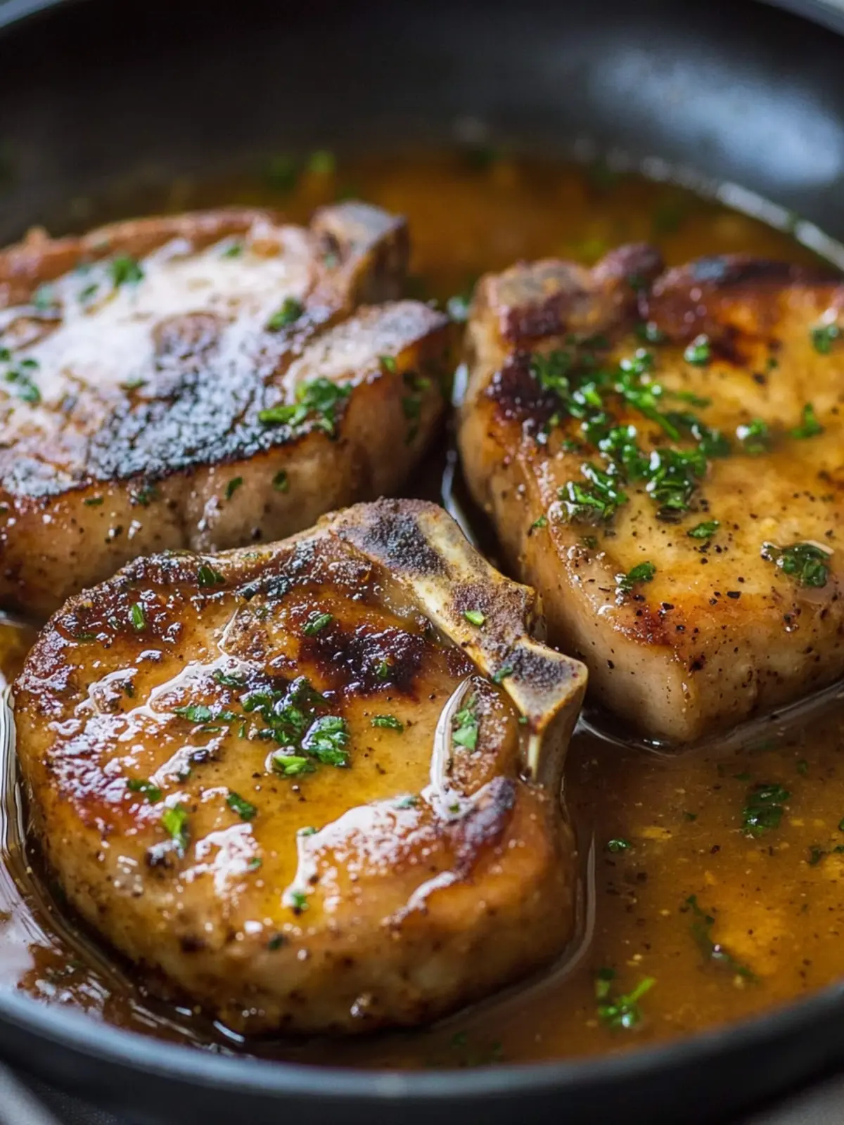 Skillet Pork Chops with Irresistible Pan Gravy Delight 4 Skillet Pork Chops
