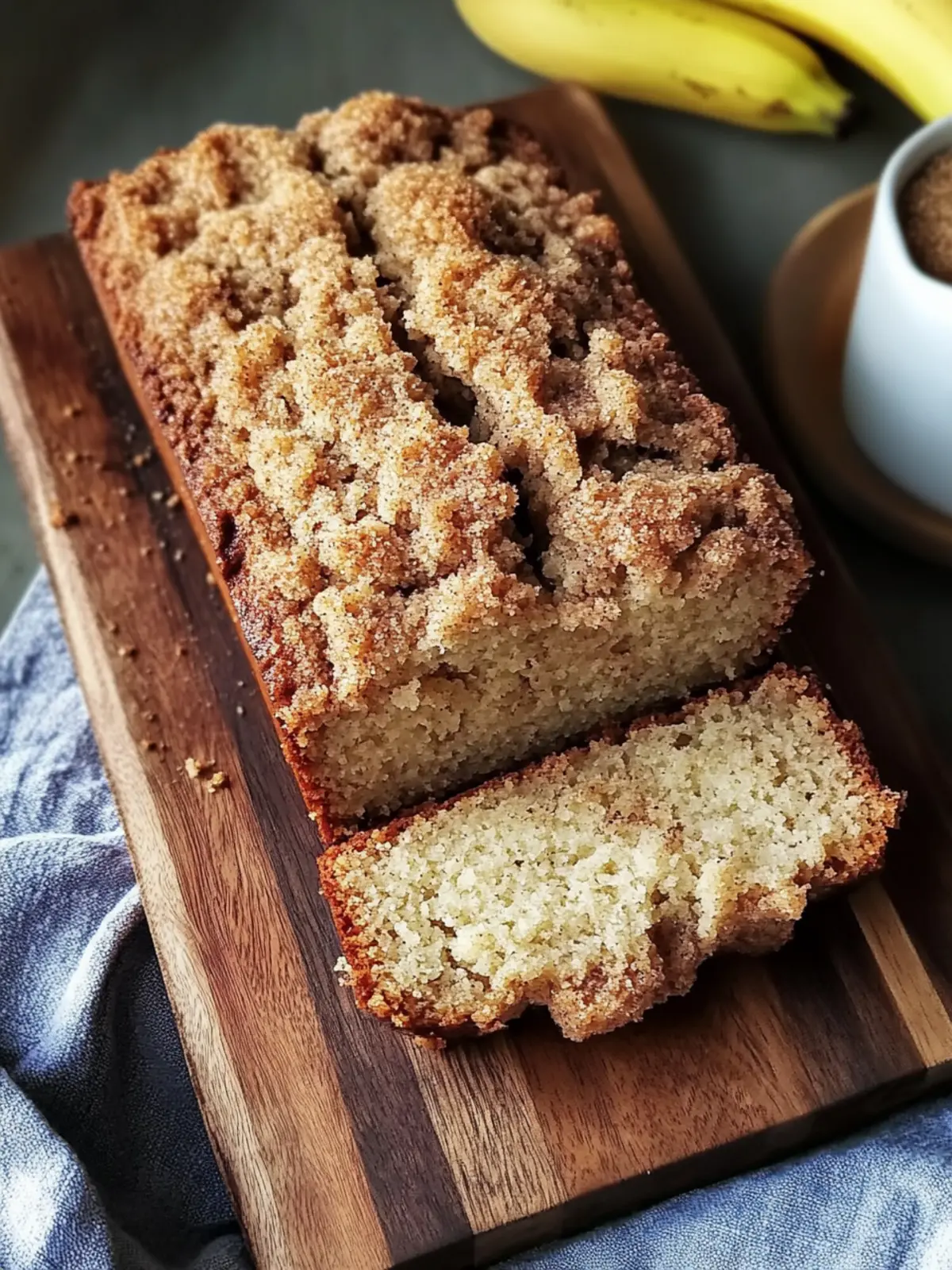 Cinnamon Crumb Banana Bread: Your New Favorite Comfort Treat 3 Cinnamon Crumb Banana Bread