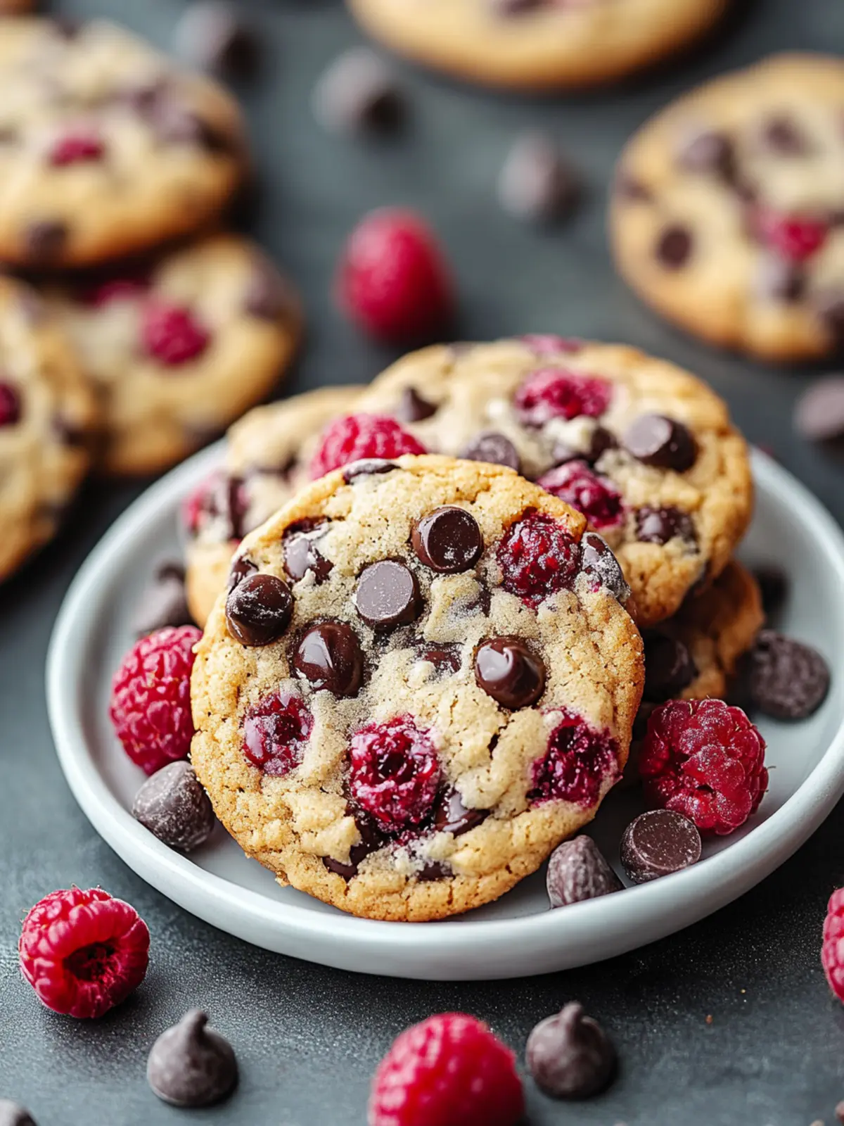 Raspberry Chocolate Chip Cookies You’ll Crave Forever 3 Raspberry Chocolate Chip Cookies