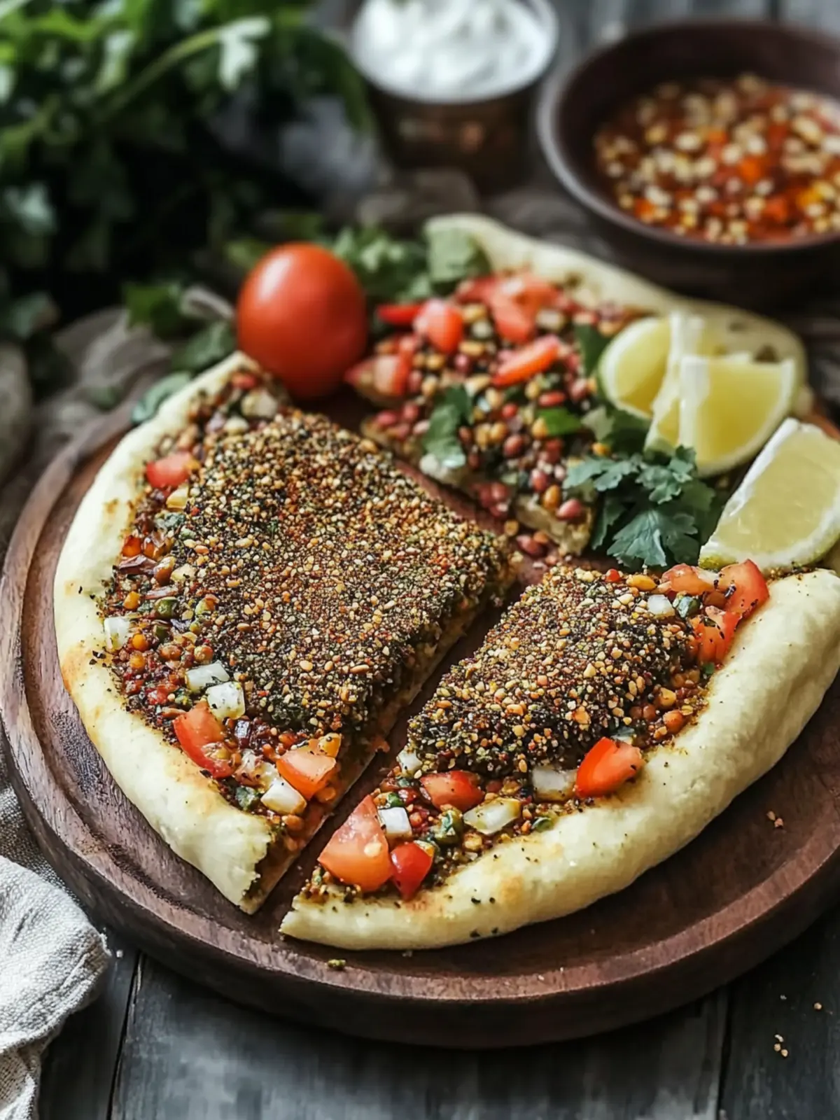 Zaatar Manakeesh: Easy Homemade Flatbread You'll Love 3 Zaatar Manakeesh