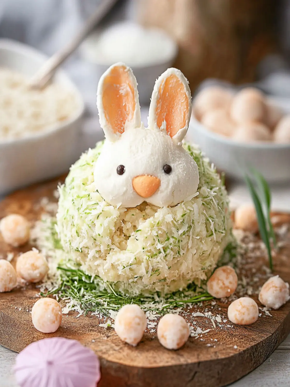 Lime Bunny Butt Cheese Ball: A Fun Twist for Your Parties 3 Bunny Butt Cheese Ball