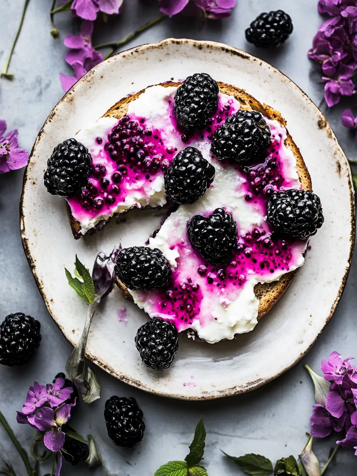 Delicious Blackberry Goat Cheese Log for Easy Entertaining 2 Blackberry Goat Cheese