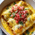 Flavorful Shrimp Enchiladas with Zesty Yellow Mole Sauce 7 Shrimp Enchiladas