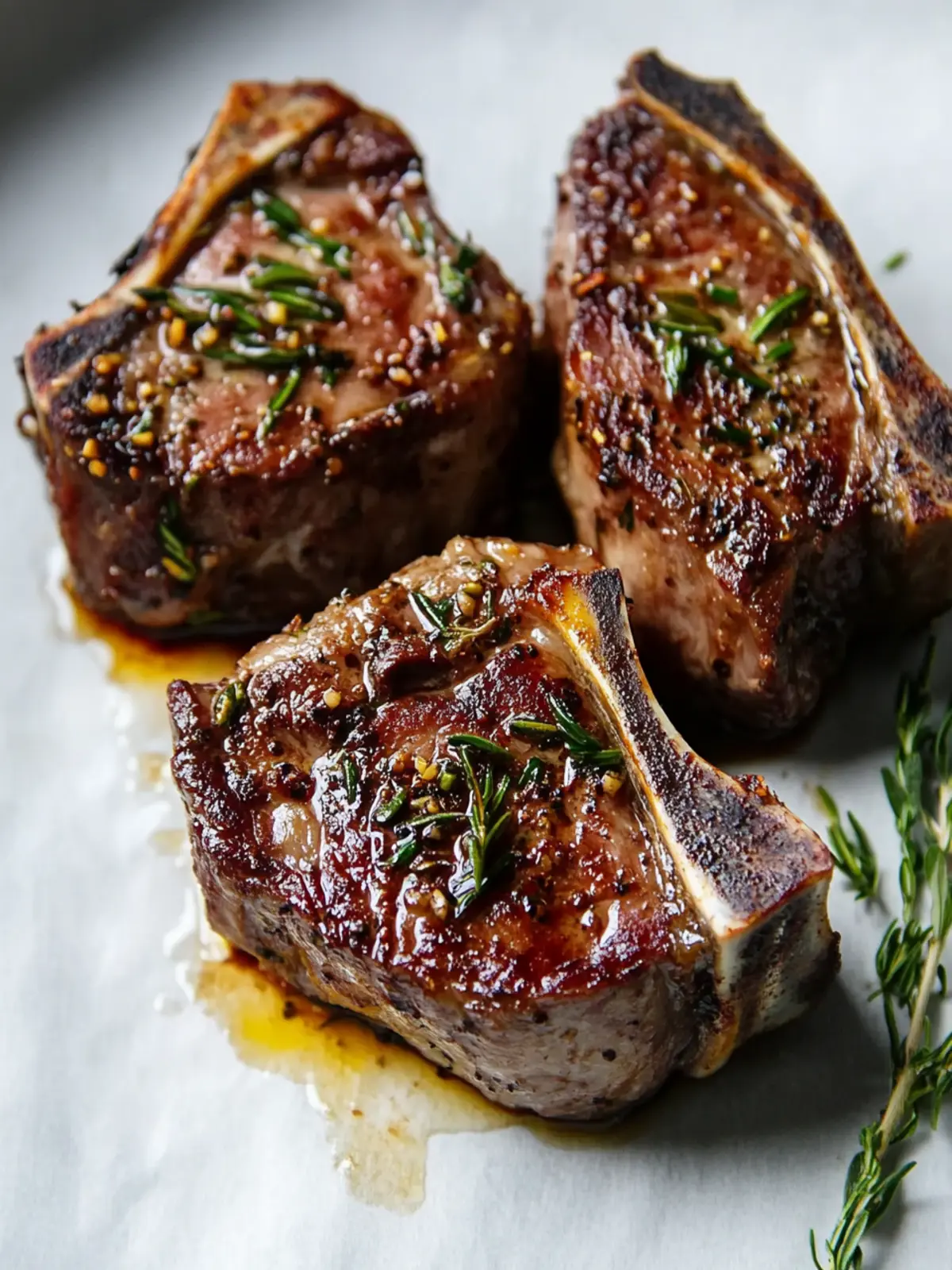 Savory Garlic and Herb Lamb Loin Chops You'll Love to Savor 3 Garlic and Herb Lamb Loin Chops