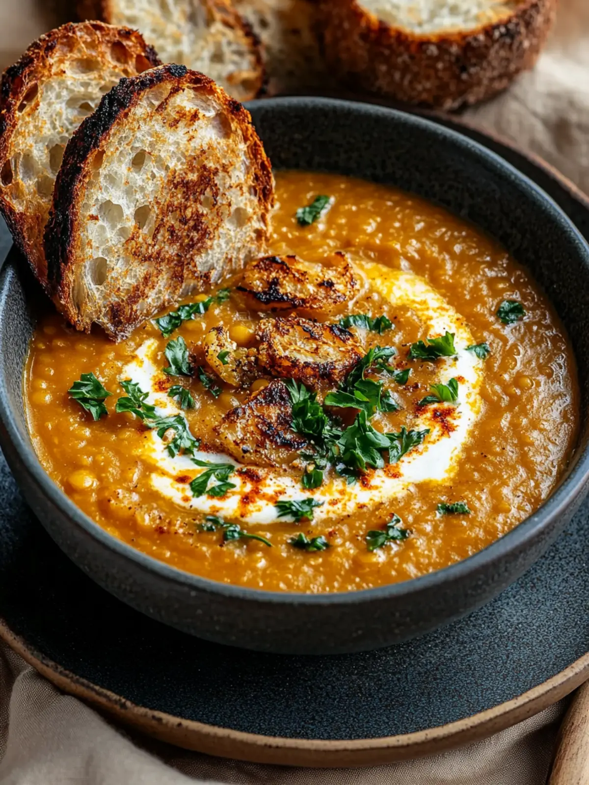 Caramelized Onion Red Lentil Soup That Warms the Soul 2 Caramelized Onion Red Lentil Soup