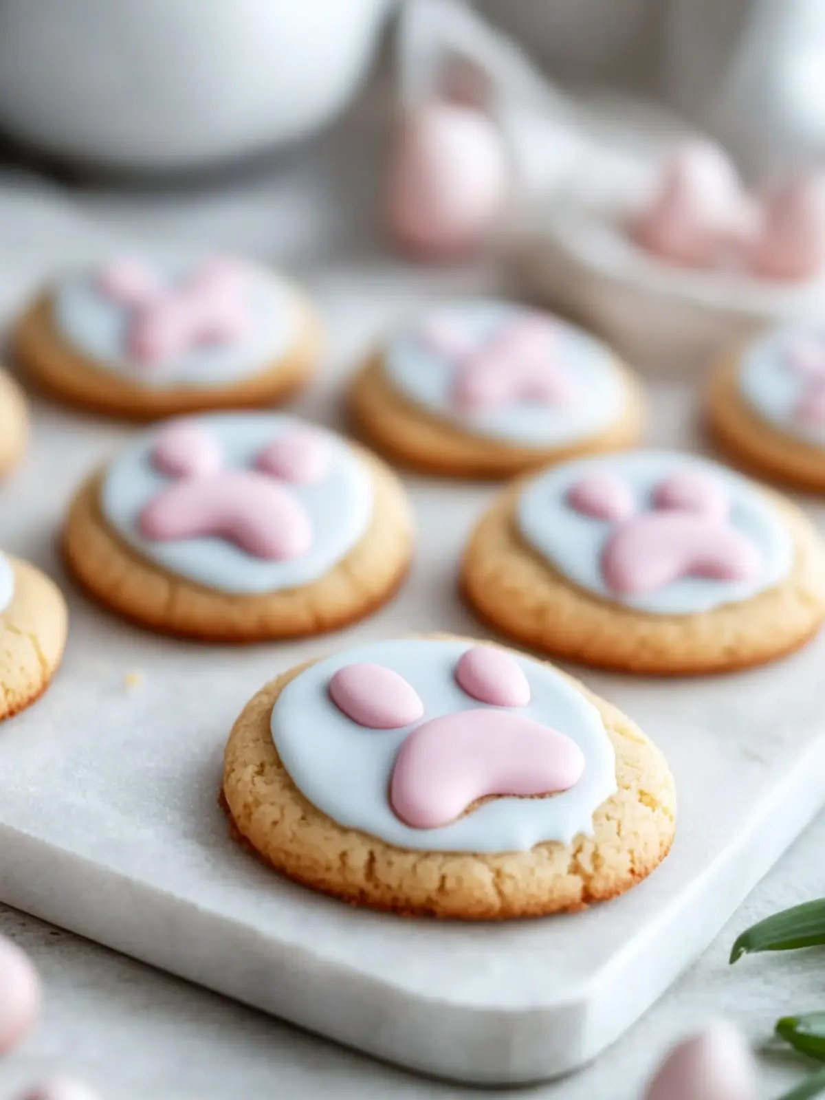 Bunny Paw Print Cookies: A Delightful Twist for Easter Fun 2 Bunny Paw Print Cookies