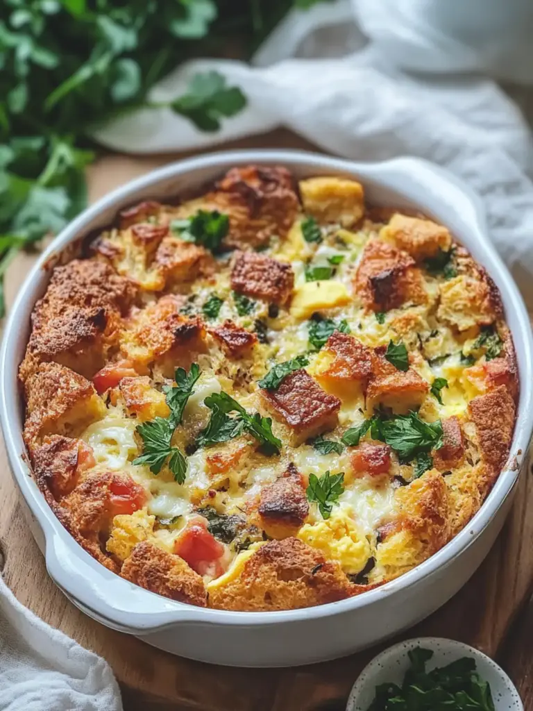 Breakfast Egg Strata