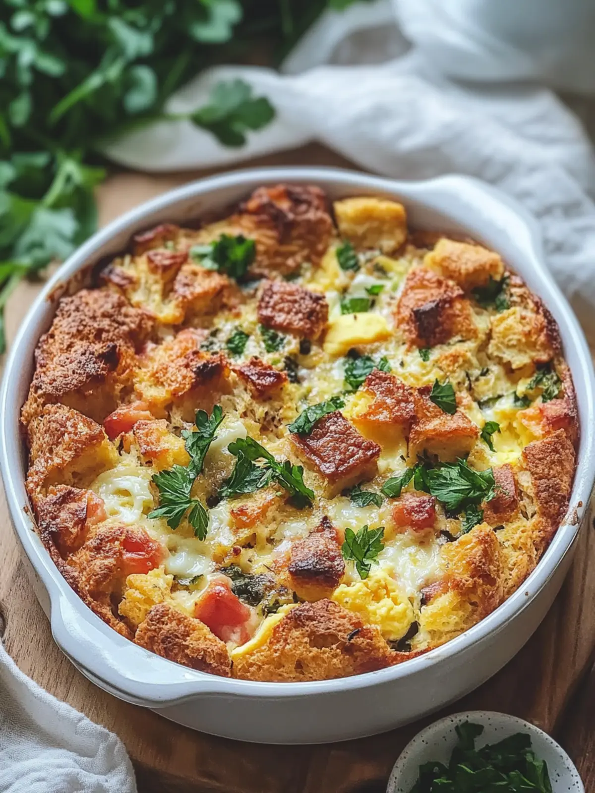 Delicious Breakfast Egg Strata: Cheddar & Kale Magic Awaits 5 Breakfast Egg Strata