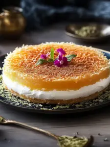 Kunafa with Cream
