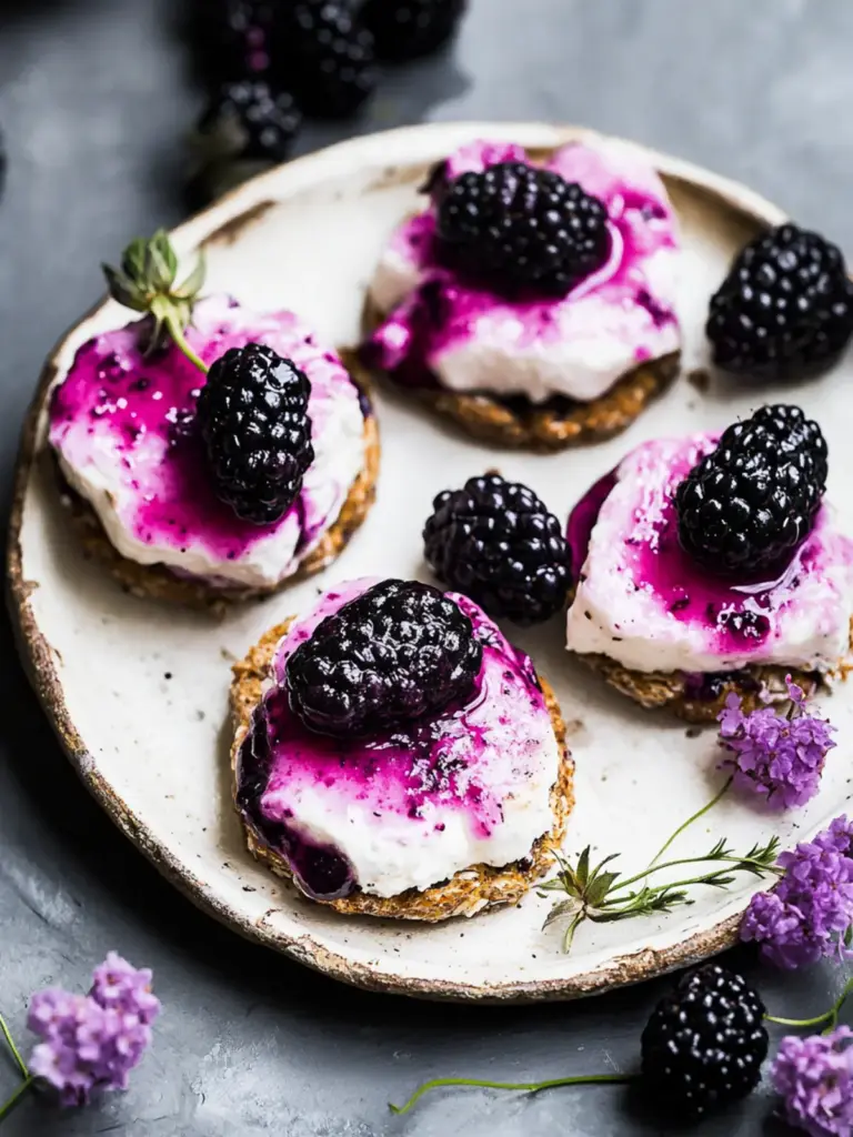 Blackberry Goat Cheese
