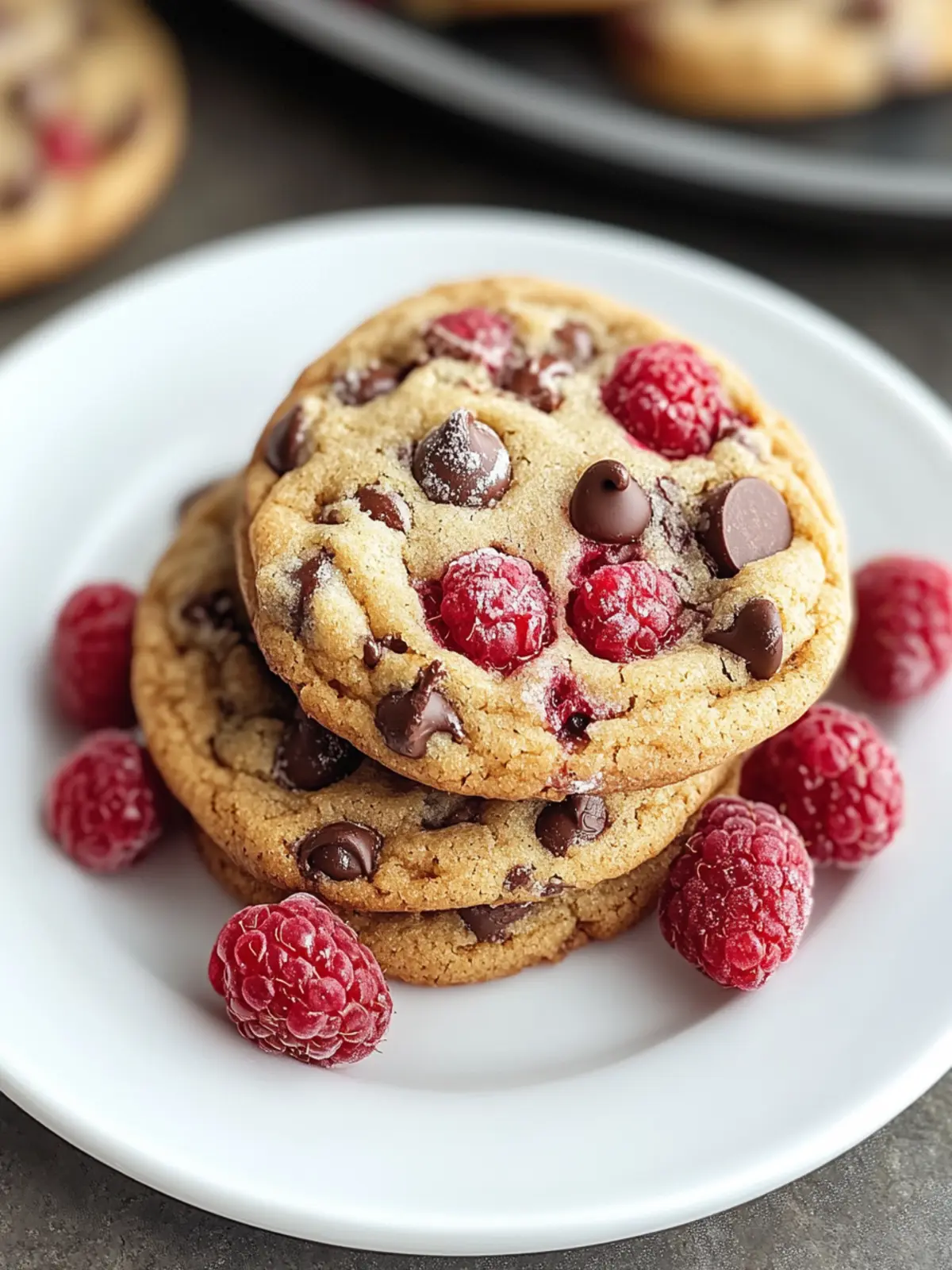 Raspberry Chocolate Chip Cookies You’ll Crave Forever 4 Raspberry Chocolate Chip Cookies