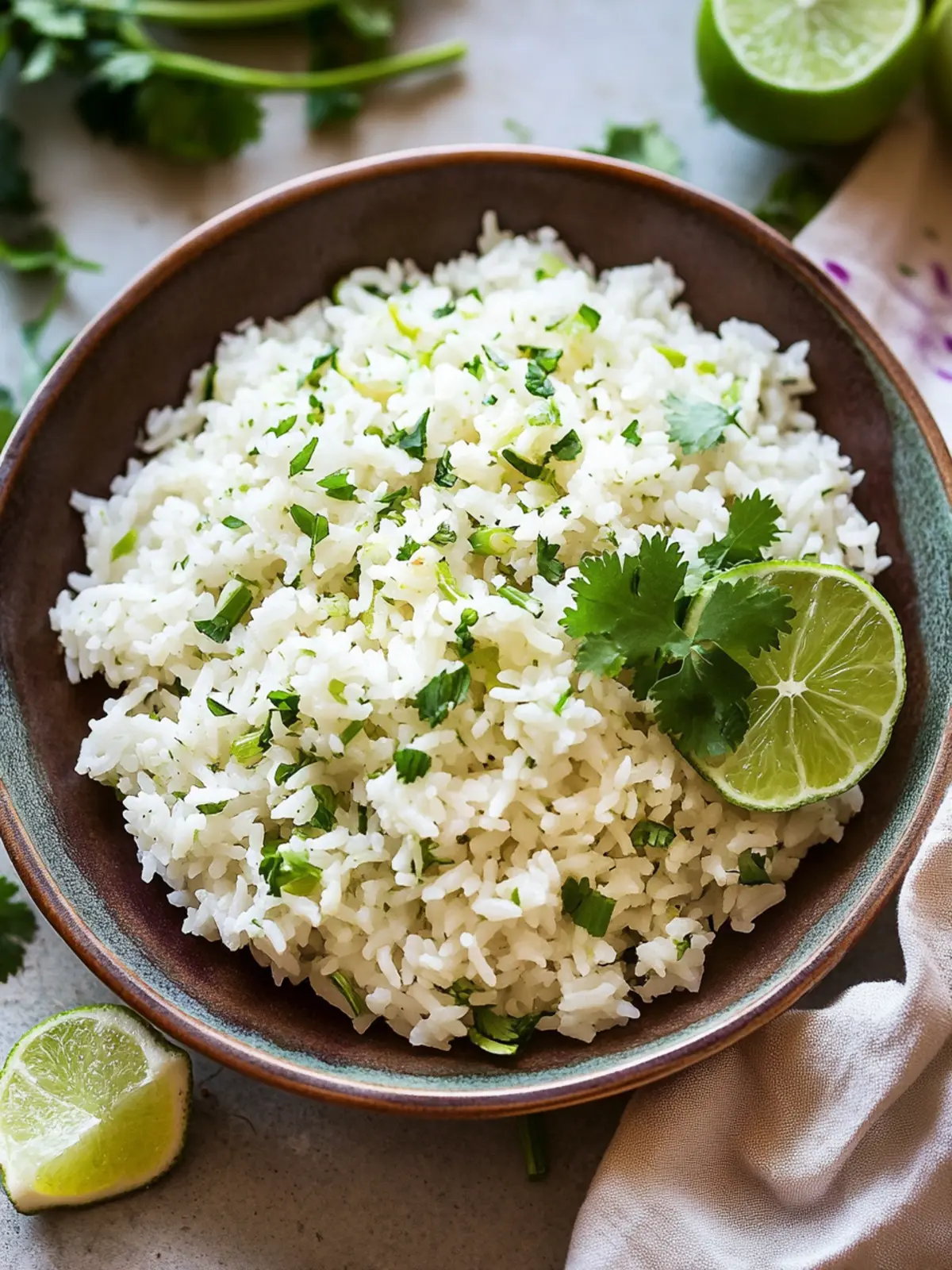 Zesty Cilantro-Lime Rice: The Perfect Side for Any Meal 2 Cilantro-Lime Rice
