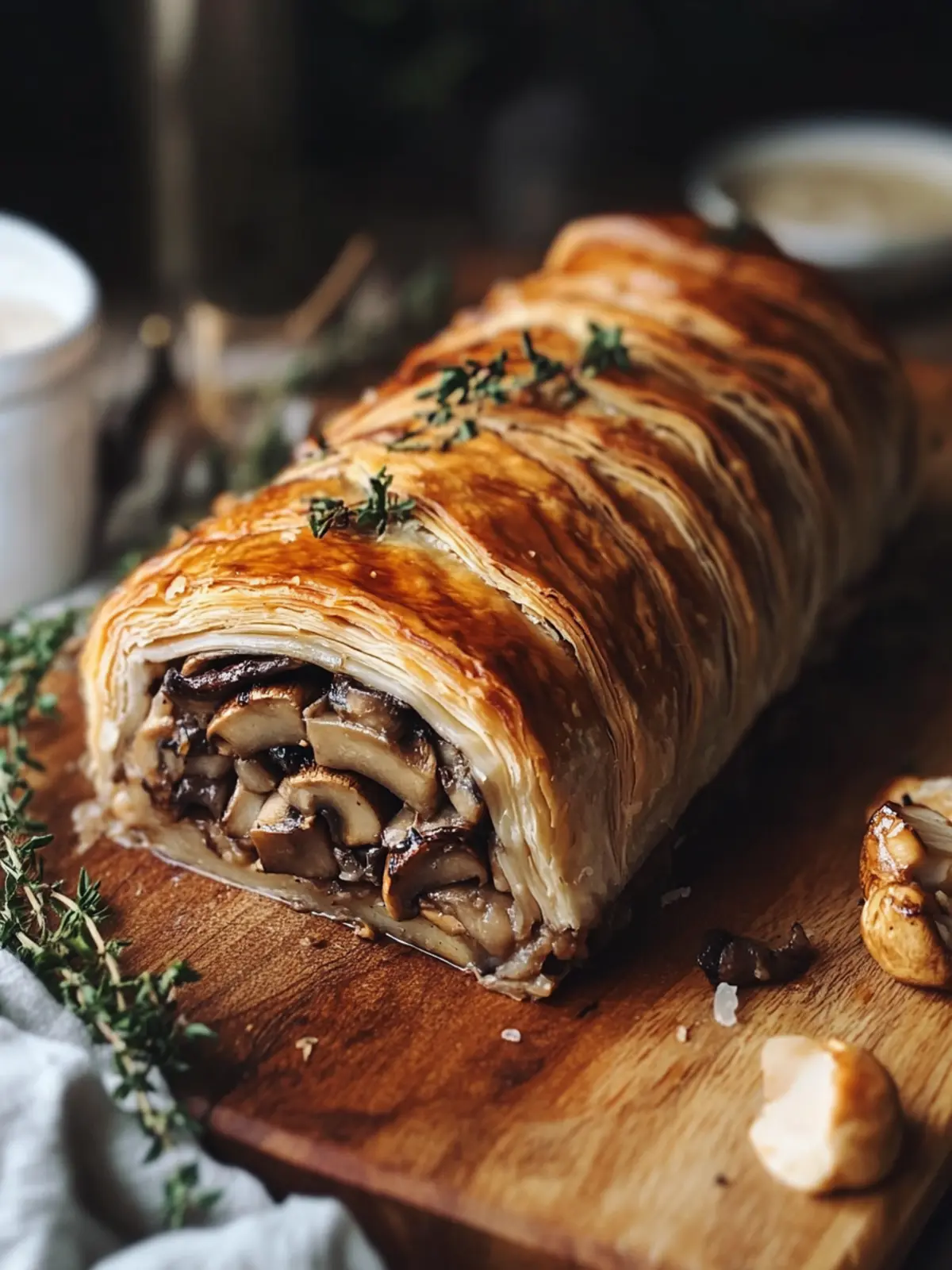 Delicious Vegetarian Mushroom Wellington for Your Holiday Feast 2 Vegetarian Mushroom Wellington