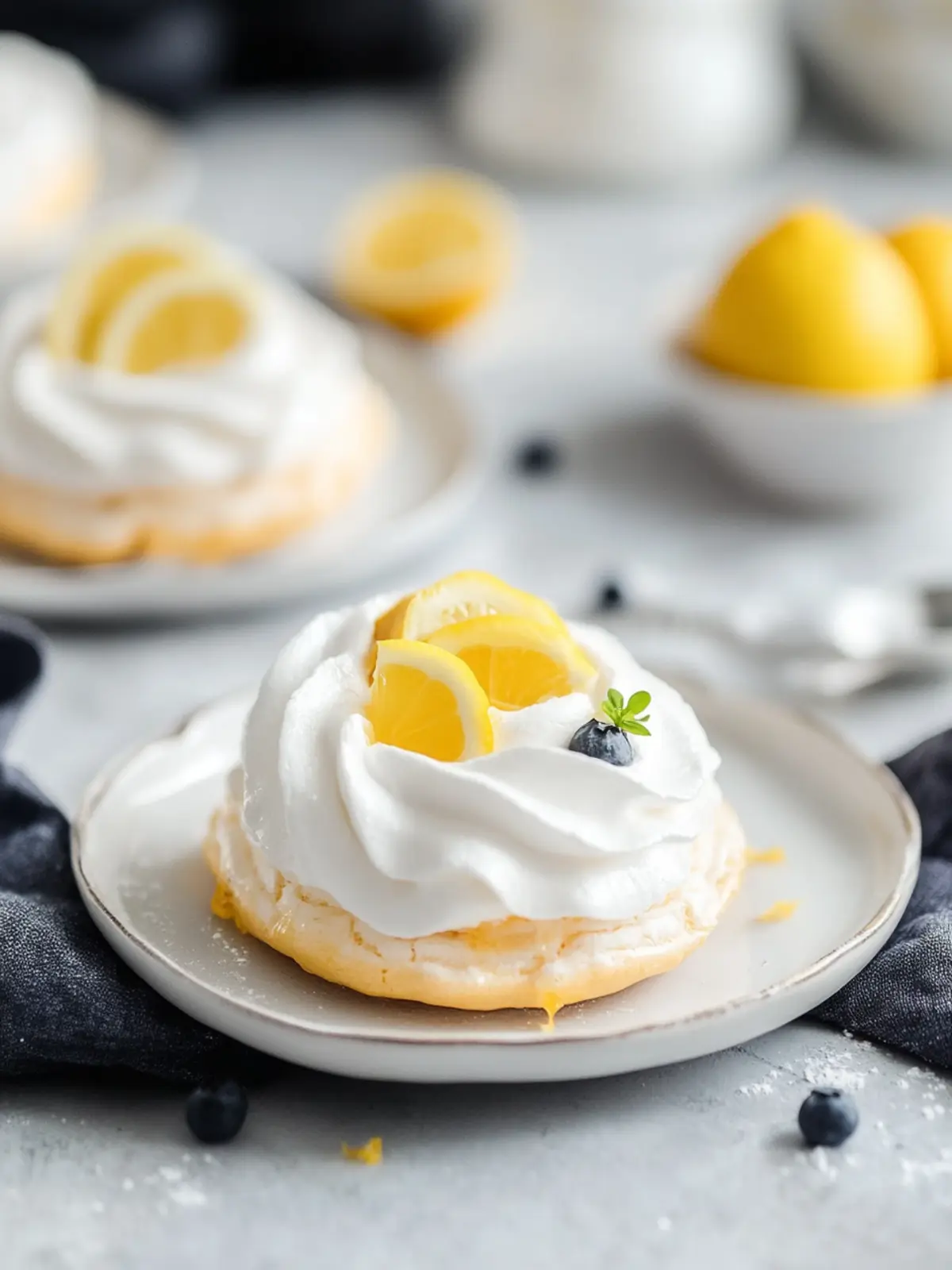 Mini Lemon Curd Pavlovas for the Ultimate Summer Refreshment 4 Mini Lemon Curd Pavlovas
