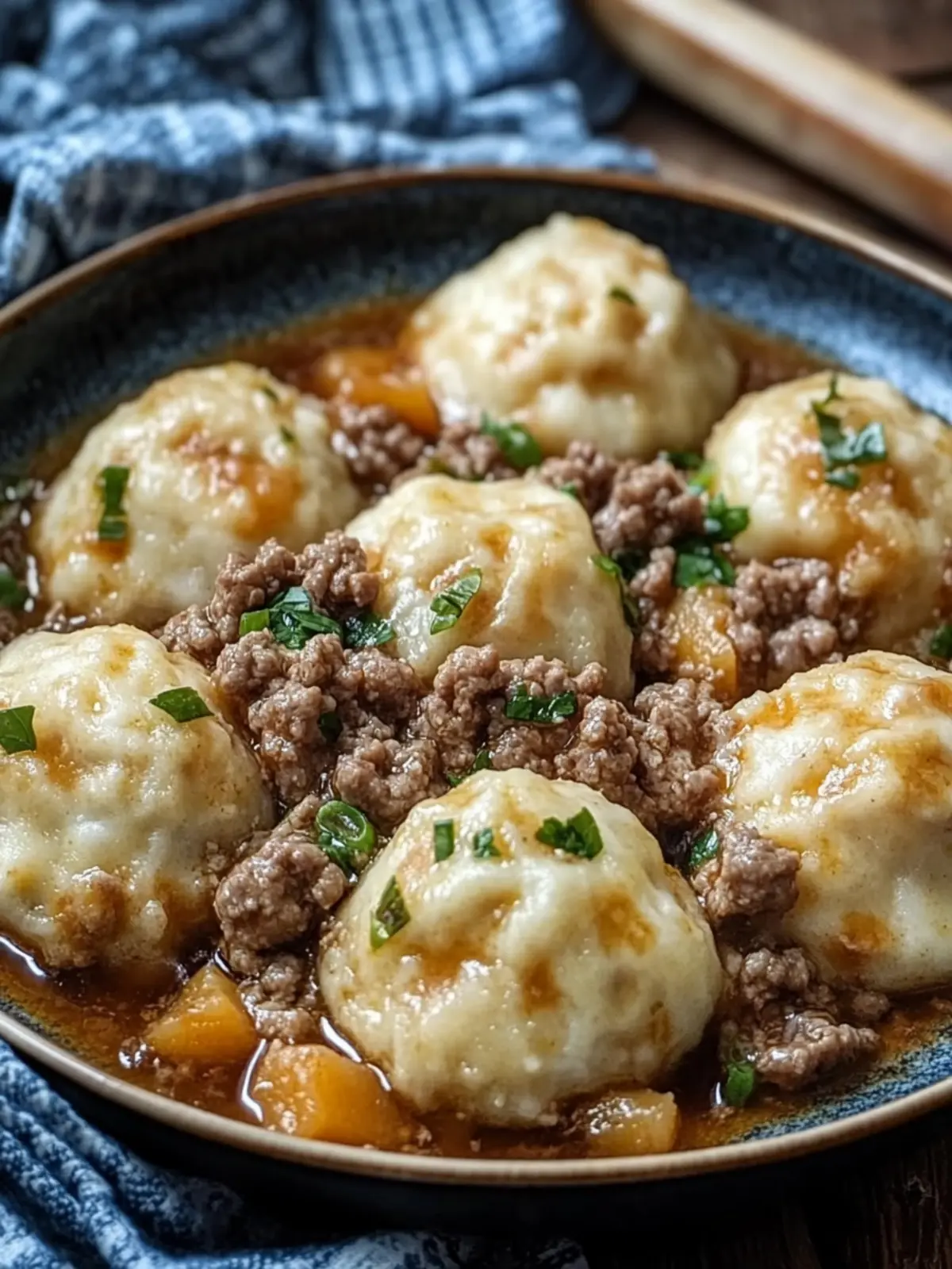 Ground Beef and Dumplings: A Cozy Comfort Food Classic 3 Ground Beef and Dumplings