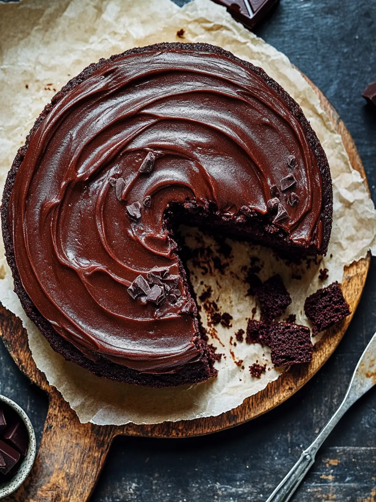 Better-For-You Chocolate Fudge Cake That Will Delight You 2 better-for-you chocolate fudge cake