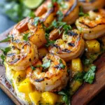 Grilled Shrimp with Spicy Mango Lime Coulis for Summer Bliss 7 Grilled Shrimp With Spicy Mango Lime Coulis