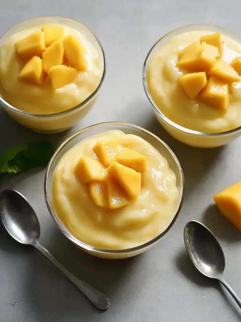 Mango Labaniyad (Creamy Custard)