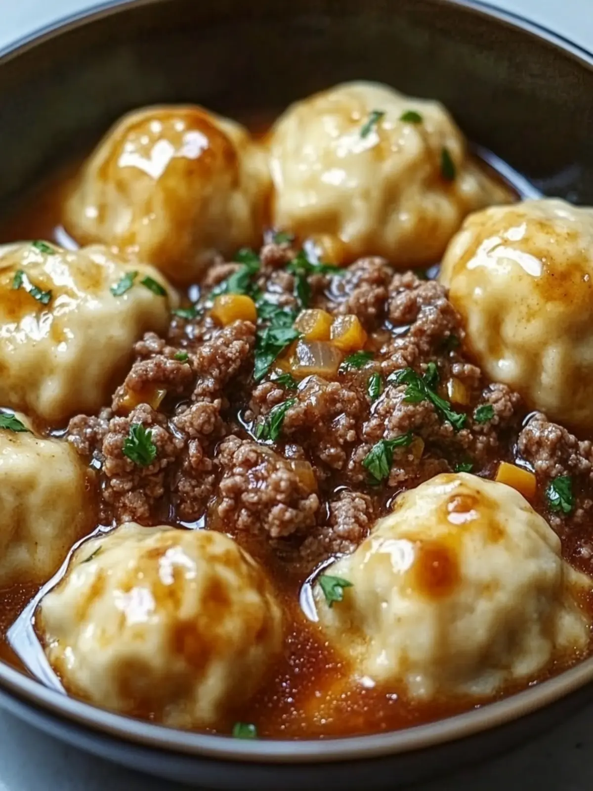 Ground Beef and Dumplings: A Cozy Comfort Food Classic 2 Ground Beef and Dumplings