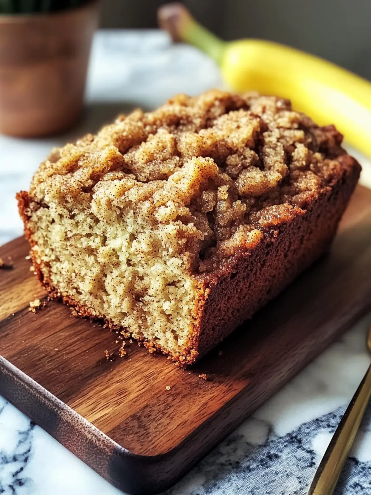 Cinnamon Crumb Banana Bread: Your New Favorite Comfort Treat 2 Cinnamon Crumb Banana Bread