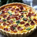 Crustless Bacon & Cheese Quiche: Your Keto Breakfast Delight 9 Crustless Bacon & Cheese Quiche