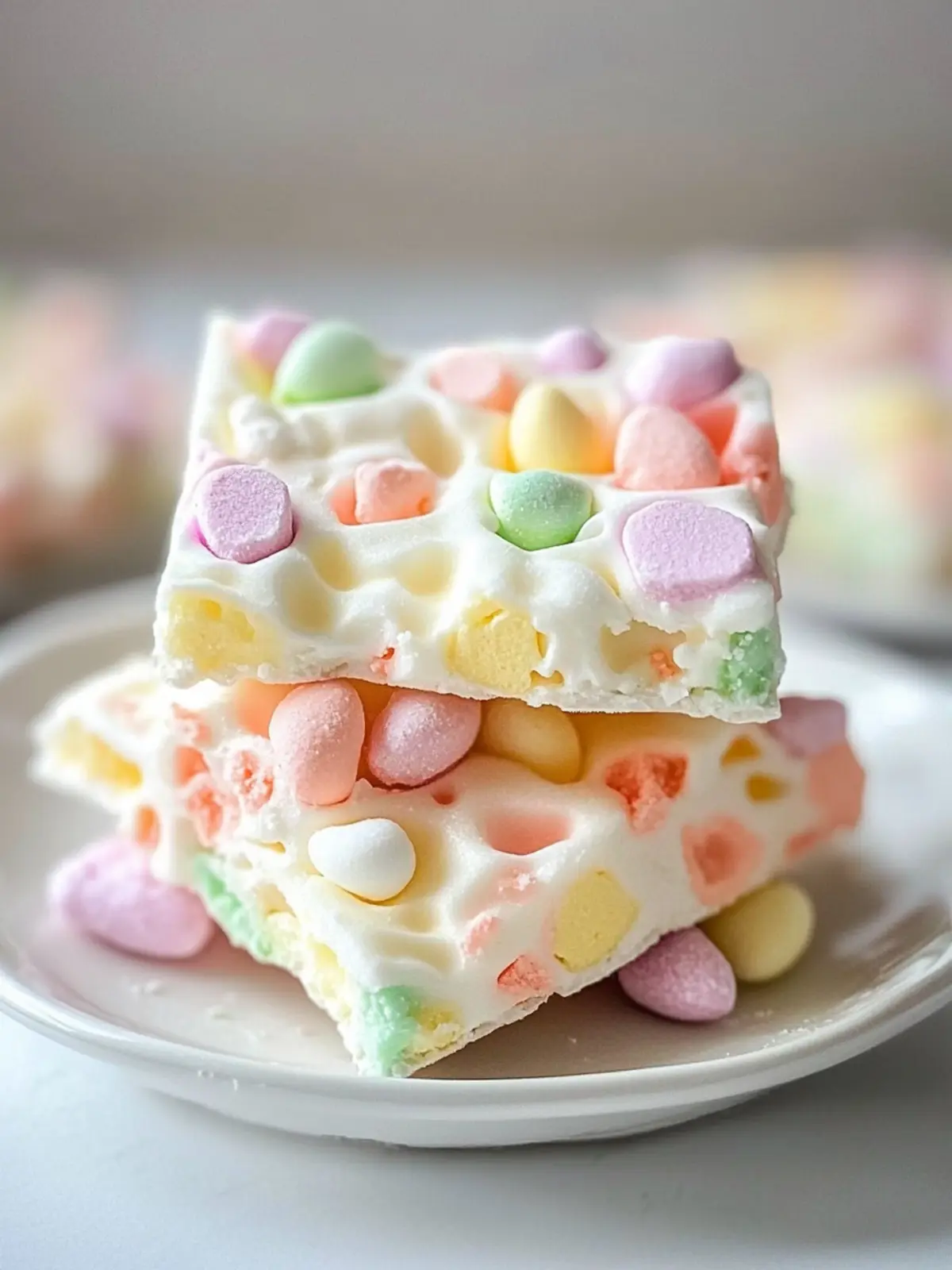 Delicious Easter Marshmallow Bark for No-Bake Fun 3 Easter Marshmallow Bark