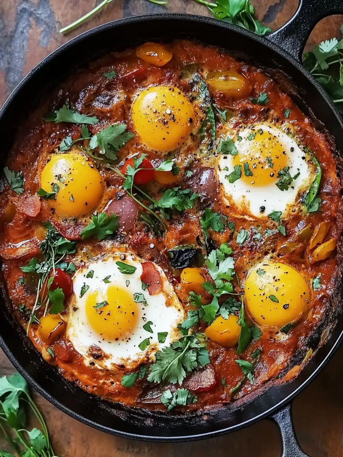 Moroccan Shakshuka with Kefta: Comfort in Every Bite 5 Moroccan Shakshuka