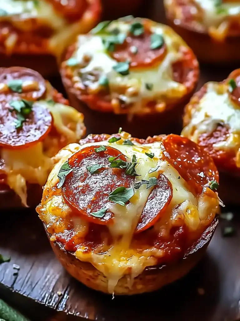 Carnivore Pizza Muffins