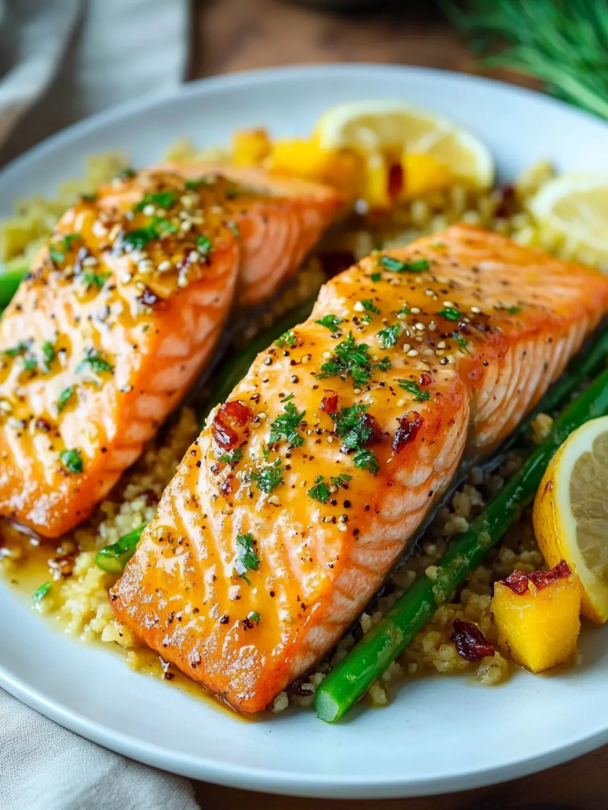 Apricot Dijon Glazed Salmon: Easy 20-Minute Dinner Delight 3 Apricot Dijon Glazed Salmon