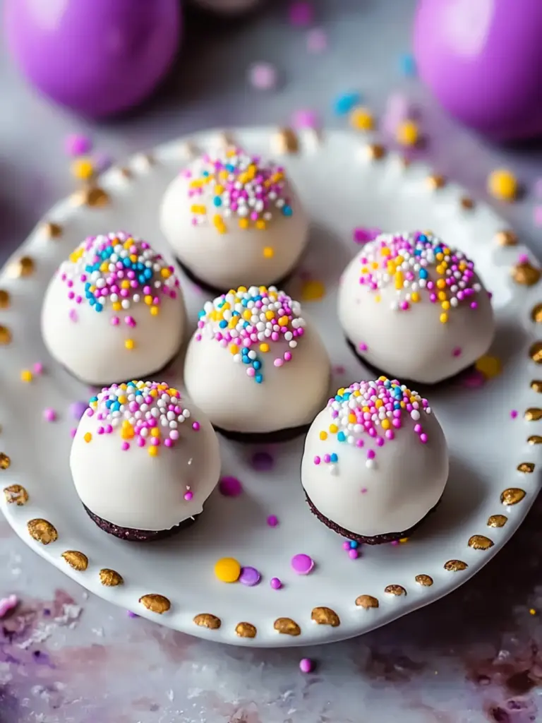 King Cake Oreo Balls