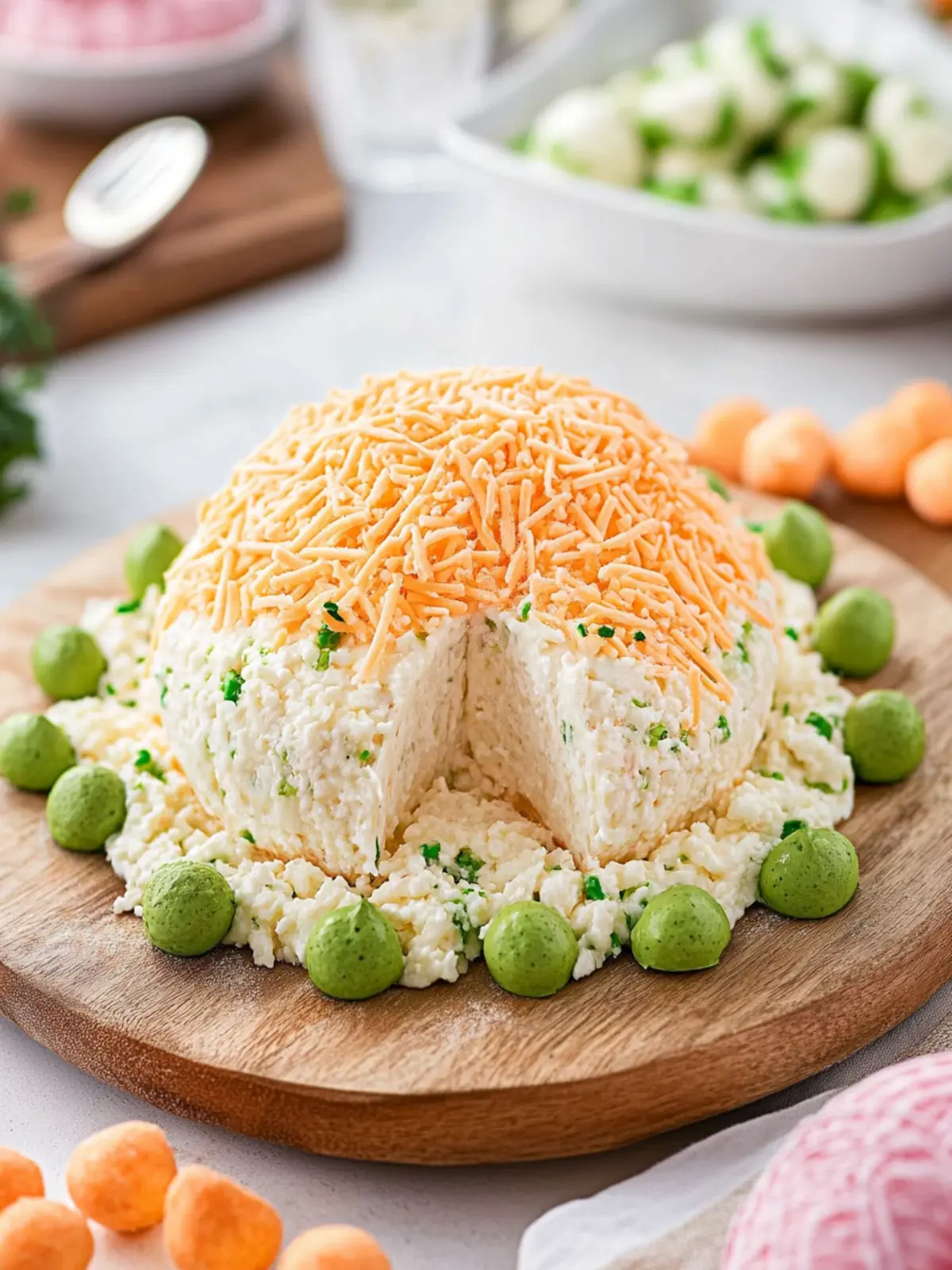 Delicious Bunny Butt Cheese Ball That Steals the Show 4 Bunny Butt Cheese Ball
