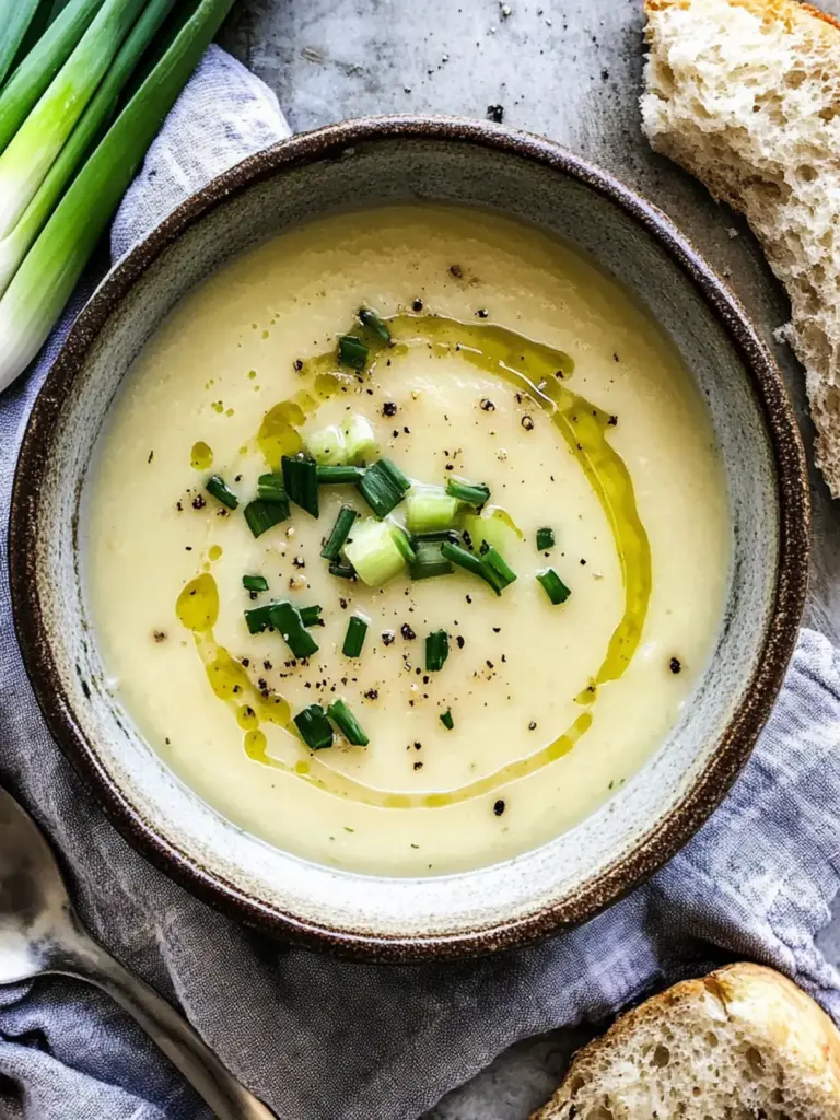Luscious Potato Leek Soup