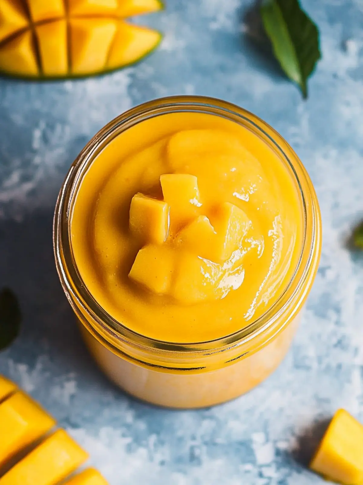 Delicious Vegan Mango Curd in Just 10 Minutes 4 Vegan Mango Curd