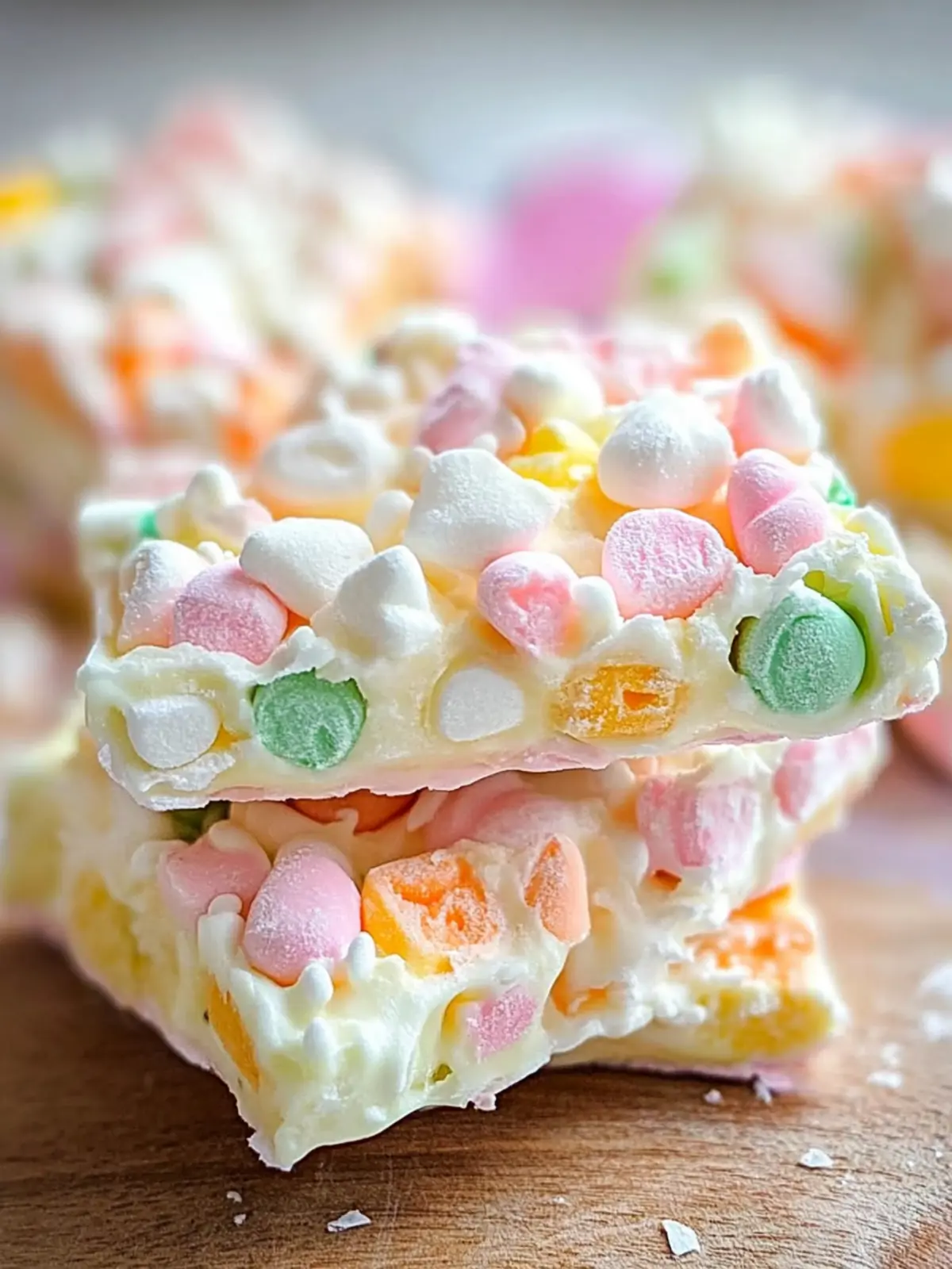 Delicious Easter Marshmallow Bark for No-Bake Fun 2 Easter Marshmallow Bark