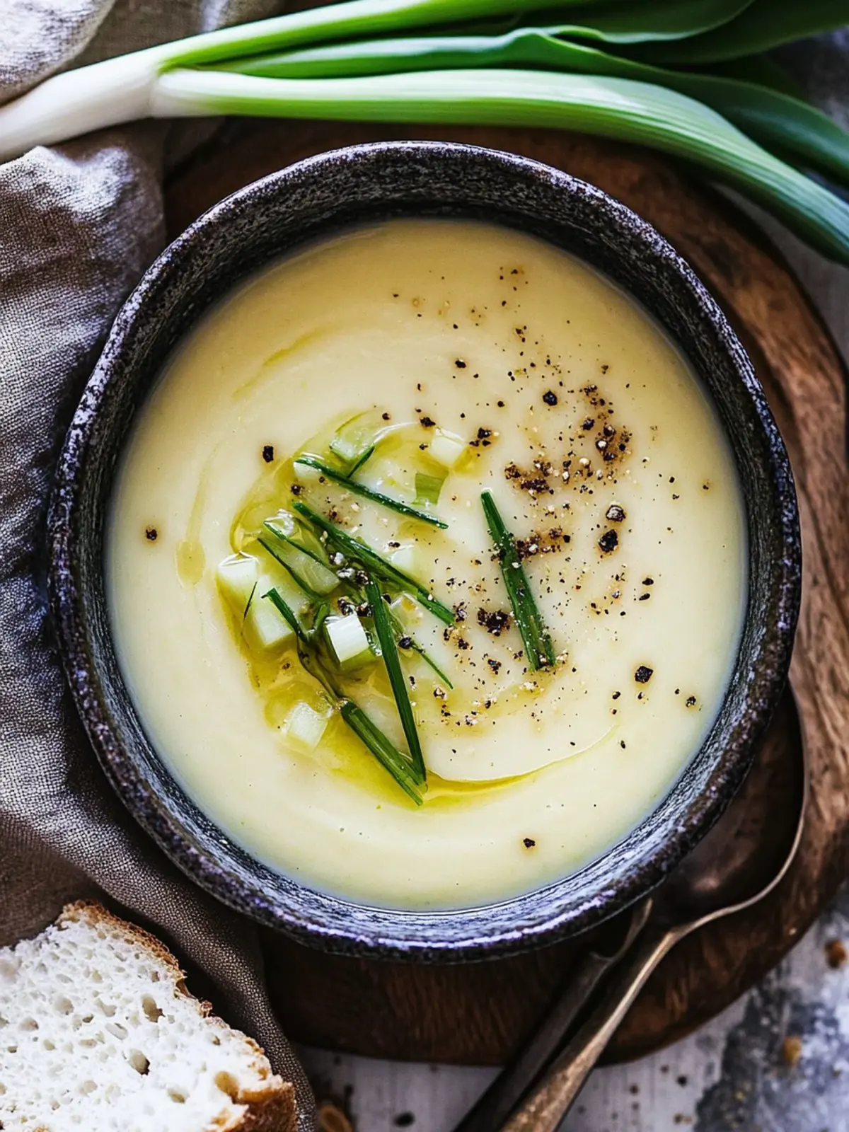 Luscious Potato Leek Soup for Cozy Nights In 2 Luscious Potato Leek Soup