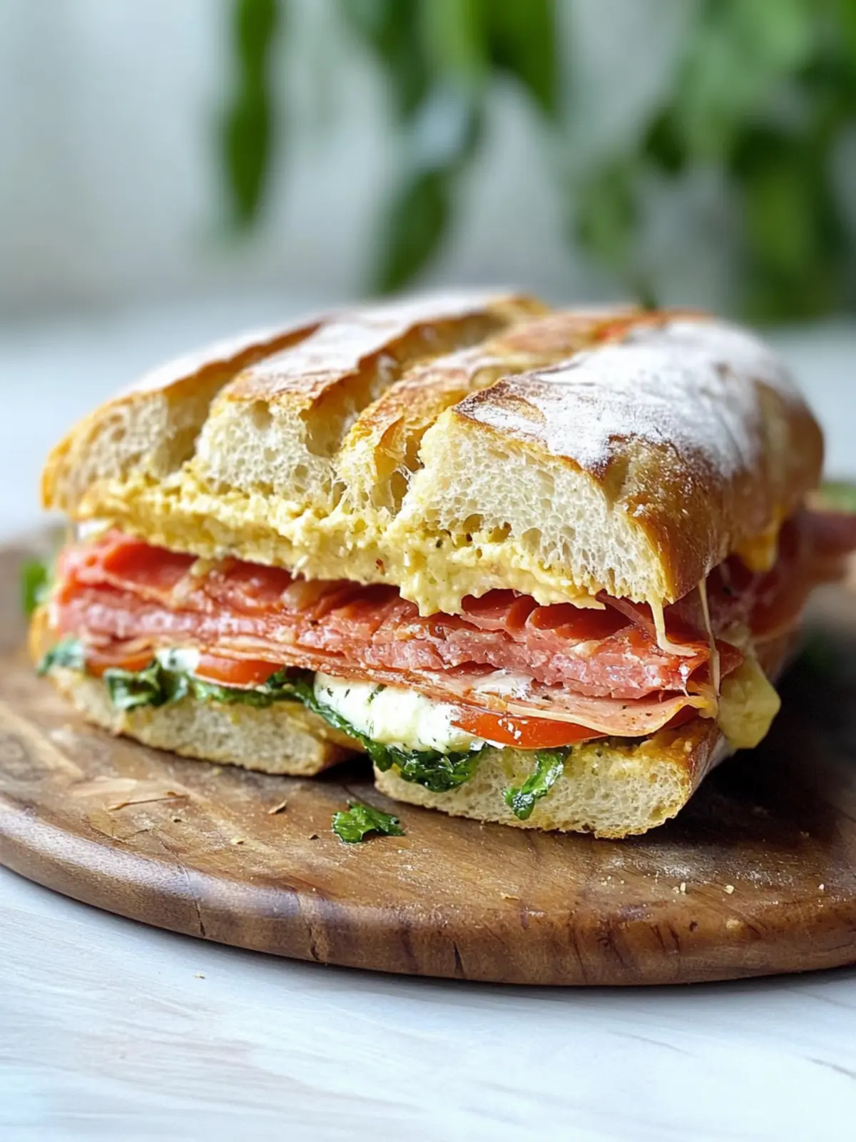 Ultimate Gourmet Ciabatta Sandwich with Flavorful Twist 3 Gourmet Ciabatta Sandwich