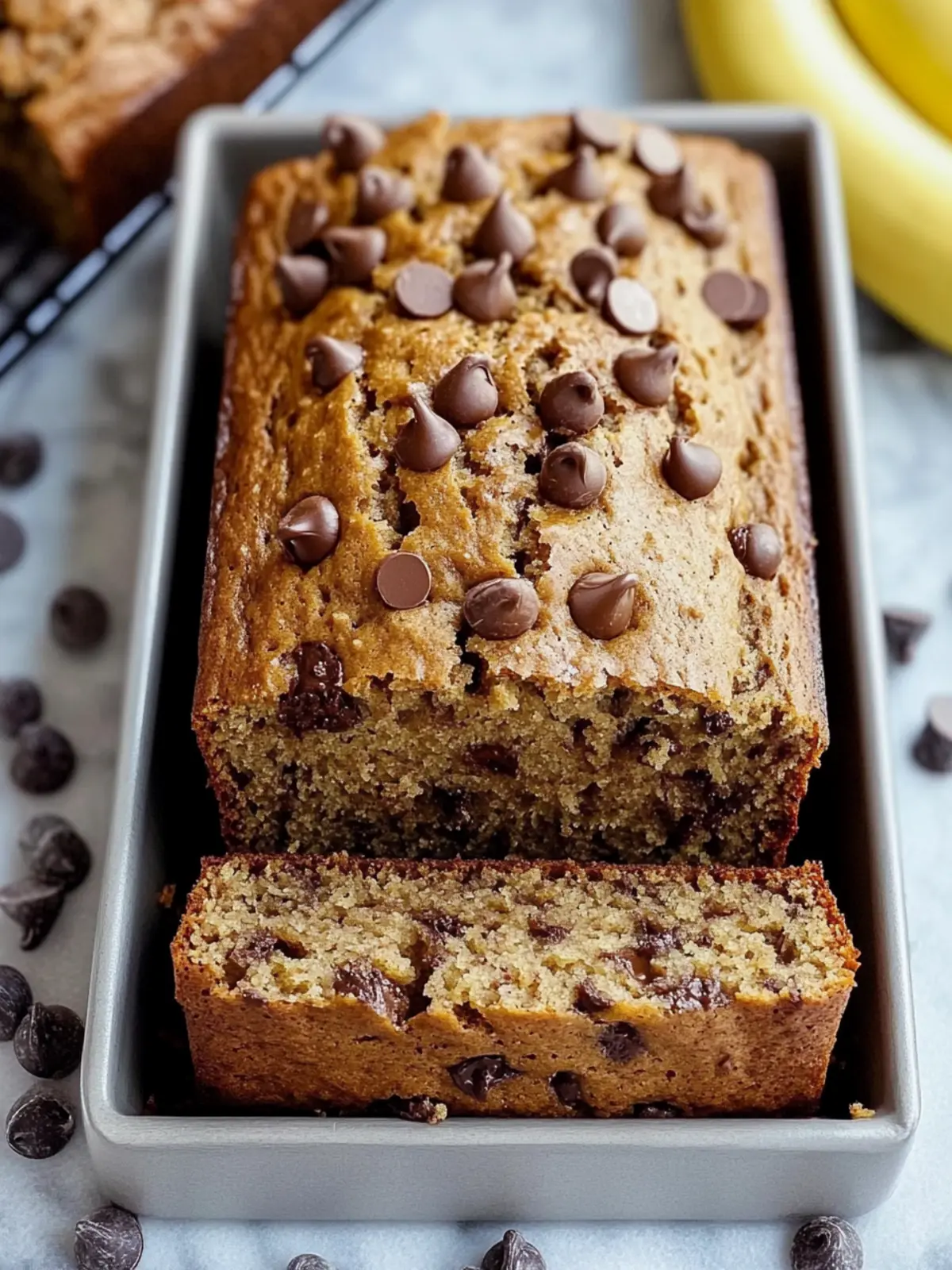 Peanut Butter Chocolate Chip Banana Bread for Ultimate Comfort 3 Peanut Butter Chocolate Chip Banana Bread