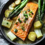 Delicious Spring Salmon with Leeks: Quick & Healthy Delight 7 Spring Salmon with Leeks