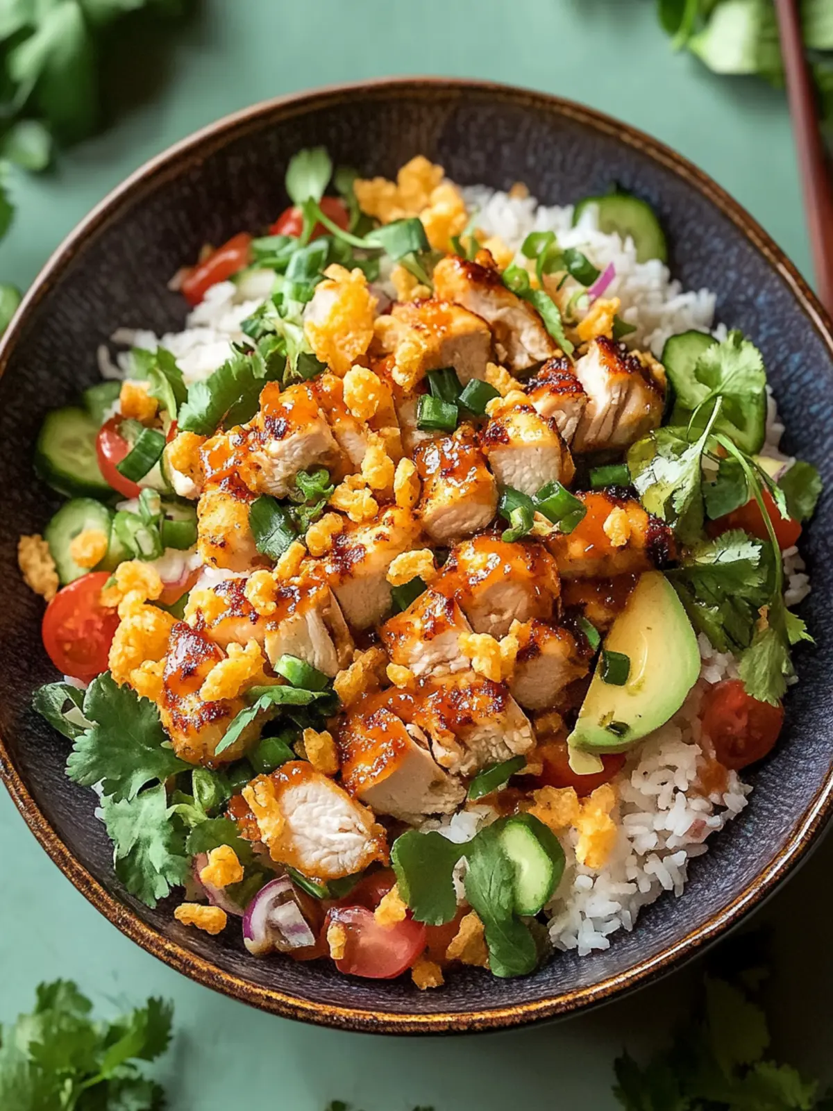 Chicken Crispy Rice Salad: Quick, Flavorful, and Wholesome Fun 3 Chicken Crispy Rice Salad