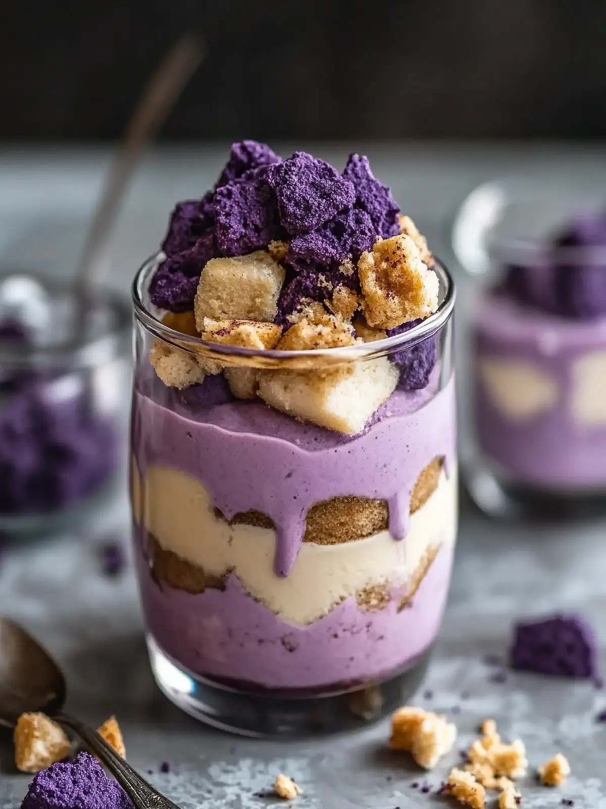 Indulge in No-Bake Ube Tiramisu – A Creamy Delight! 4 Ube Tiramisu