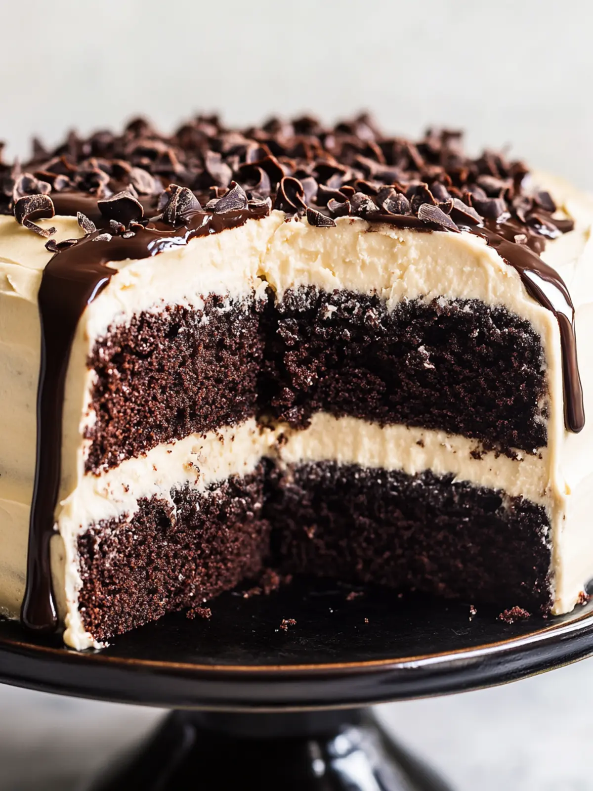 Decadent Guinness Chocolate Cake with Irish Buttercream Bliss 2 Guinness Chocolate Cake with Irish Buttercream