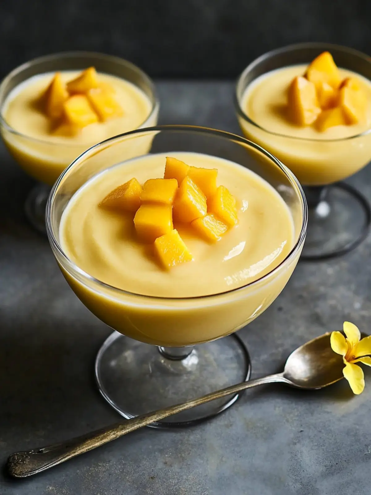 Luscious Mango Labaniyad: Creamy Custard Bliss Awaits 3 Mango Labaniyad (Creamy Custard)