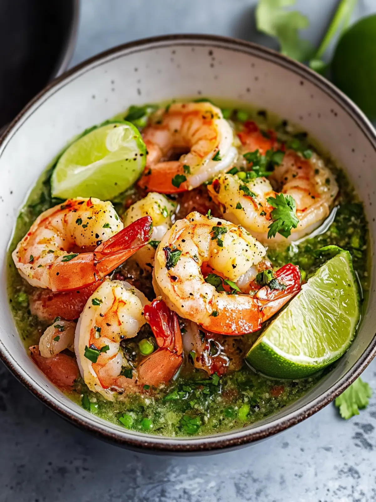 Dairy-Free Shrimps in Culichi Salsa for a Zesty Twist 5 Shrimps in Culichi Salsa