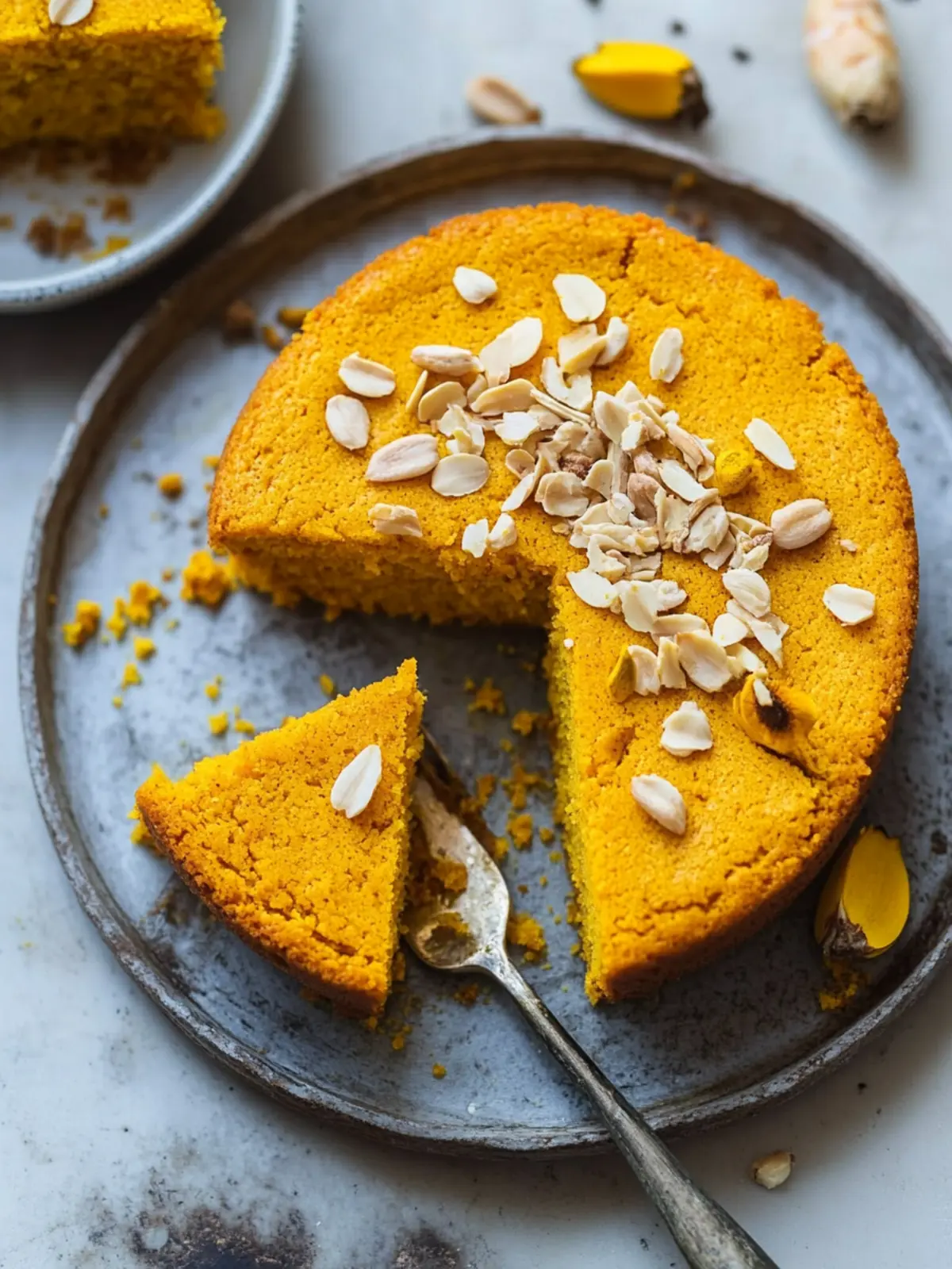 Sfouf (Turmeric Cake)