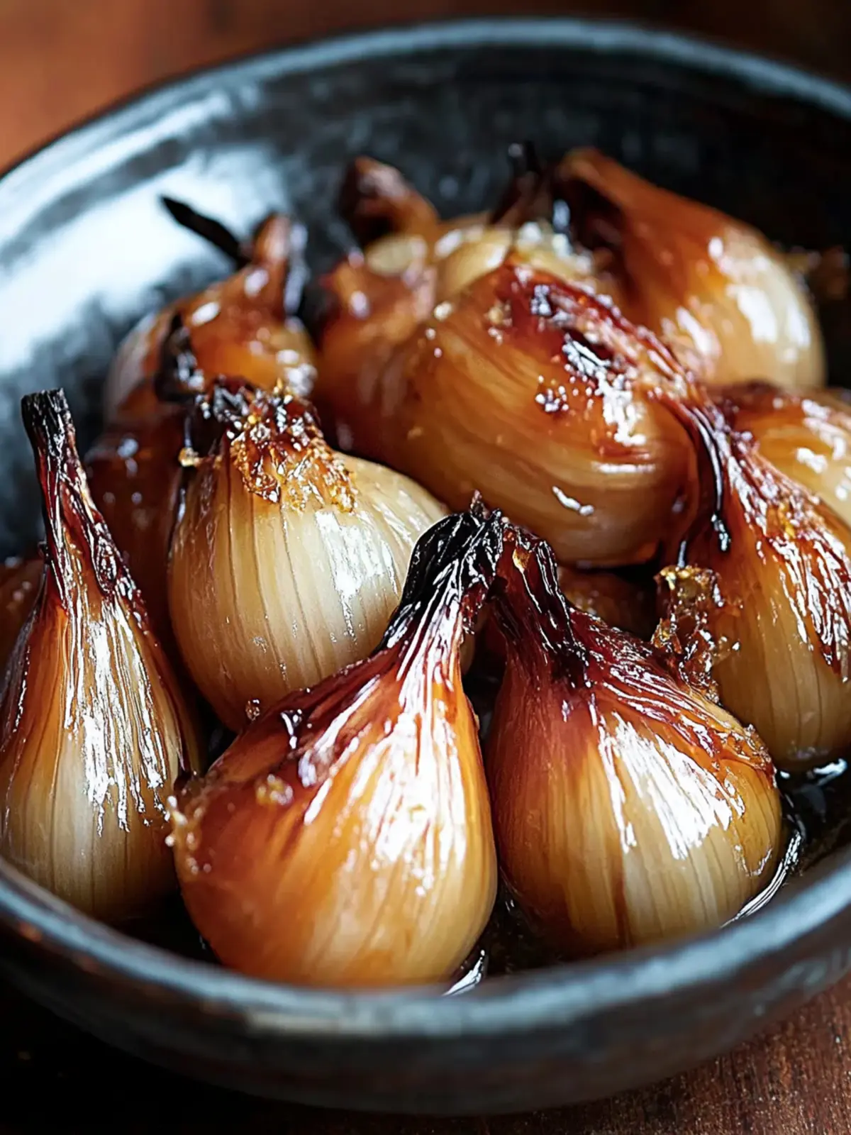 Honey-Glazed Shallots